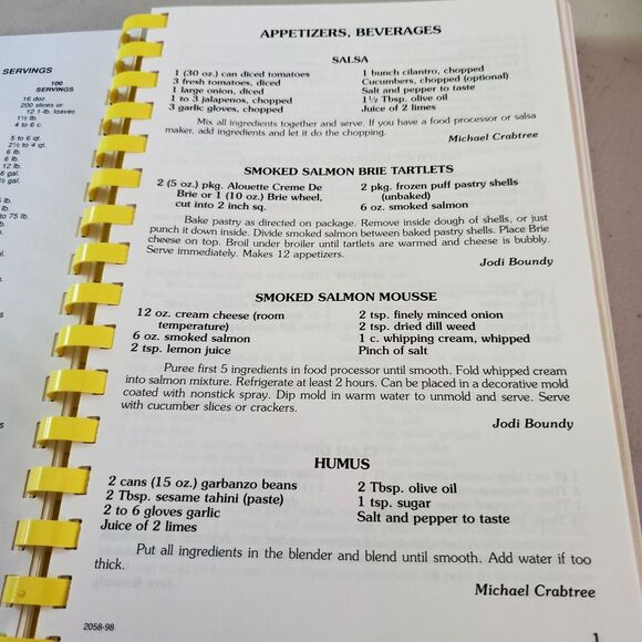 Vintage Cookbook Variety Pack Favorite Recipes Henderson House Guild Volume II - Picture 6 of 12